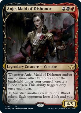 Image for Anje, Maid of Dishonor (Showcase) (309) (VOW) - Magic: The Gathering