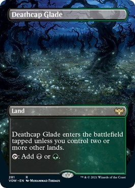 Image for Deathcap Glade (Borderless) (281) (VOW) - Magic: The Gathering