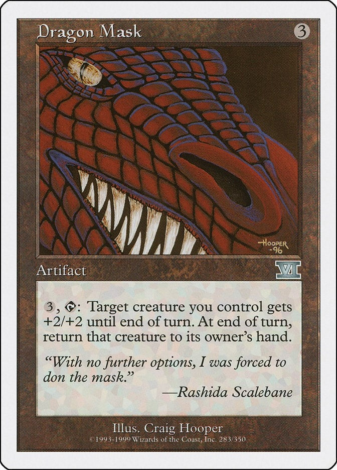 Image for Dragon Mask (283) (6ED) - Magic: The Gathering
