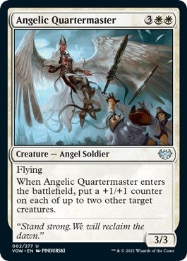 Image for Angelic Quartermaster (2) (VOW) - Magic: The Gathering