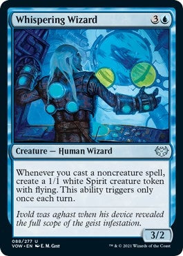 Image for Whispering Wizard (88) (VOW) - Magic: The Gathering