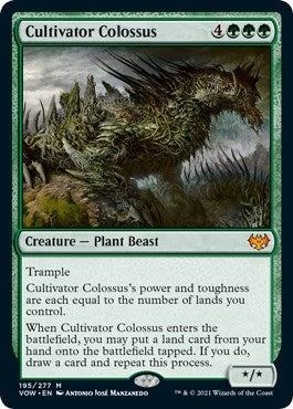 Image for Cultivator Colossus (195) (VOW) - Magic: The Gathering