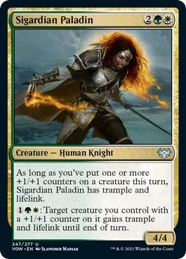 Image for Sigardian Paladin (247) (VOW) - Magic: The Gathering
