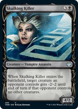 Image for Skulking Killer (Showcase) (296) (VOW) - Magic: The Gathering
