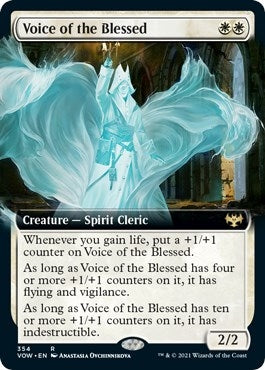 Image for Voice of the Blessed (Extended Art) (354) (VOW) - Magic: The Gathering