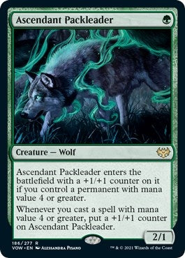 Image for Ascendant Packleader (186) (VOW) - Magic: The Gathering