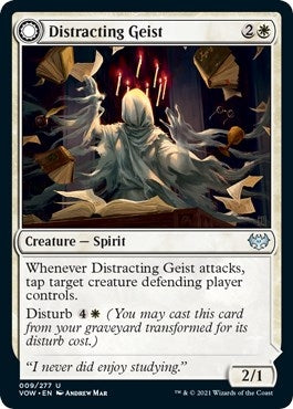 Image for Distracting Geist (9) (VOW) - Magic: The Gathering
