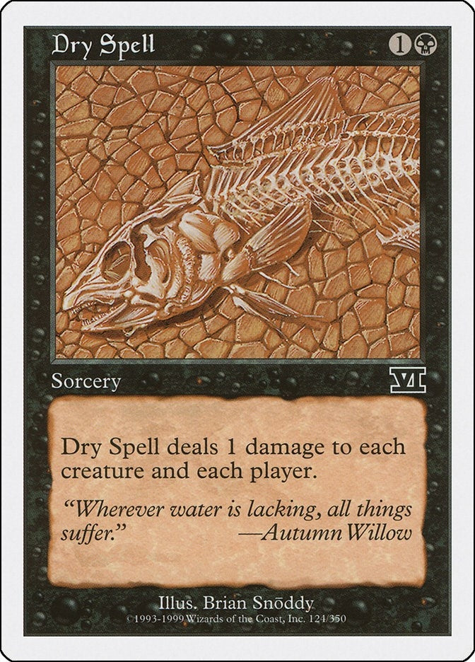 Image for Dry Spell (124) (6ED) - Magic: The Gathering