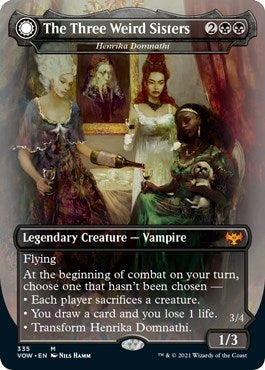 Image for The Three Weird Sisters - Henrika Domnathi (335) (VOW) - Magic: The Gathering