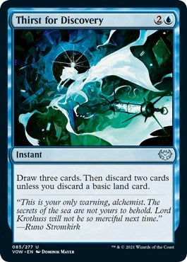 Image for Thirst for Discovery (85) (VOW) - Magic: The Gathering