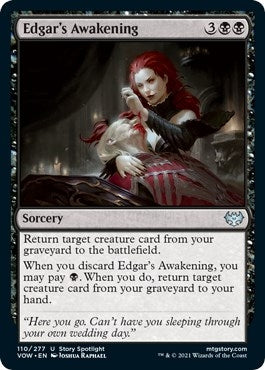 Image for Edgar's Awakening (110) (VOW) - Magic: The Gathering