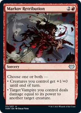 Image for Markov Retribution (171) (VOW) - Magic: The Gathering