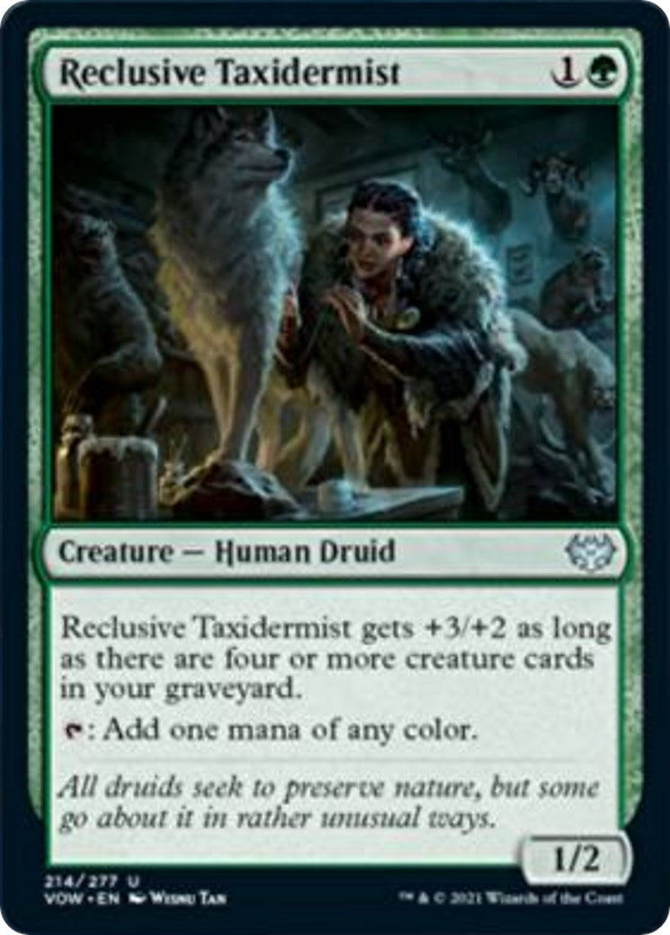 Image for Reclusive Taxidermist (214) (VOW) - Magic: The Gathering