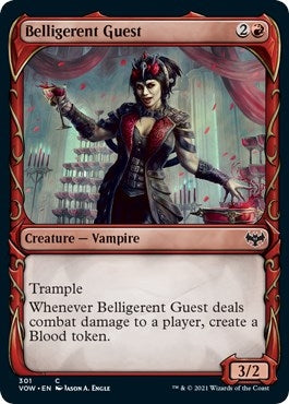 Image for Belligerent Guest (Showcase) (301) (VOW) - Magic: The Gathering