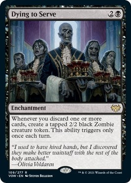 Image for Dying to Serve (109) (VOW) - Magic: The Gathering