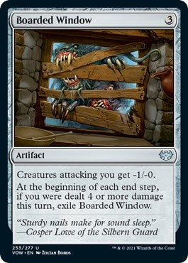 Image for Boarded Window (253) (VOW) - Magic: The Gathering