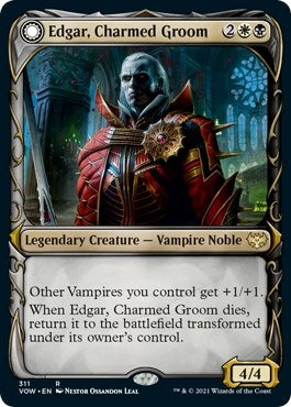 Image for Edgar, Charmed Groom (Showcase) (311) (VOW) - Magic: The Gathering