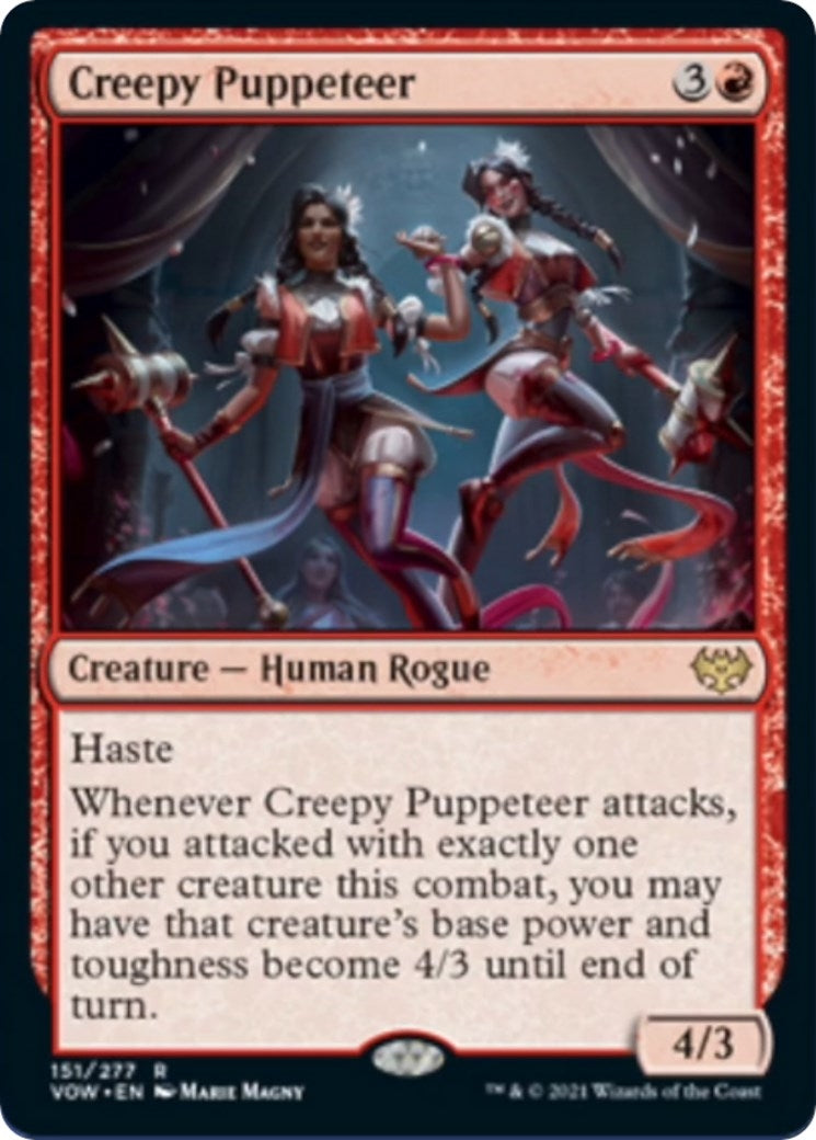 Image for Creepy Puppeteer (151) (VOW) - Magic: The Gathering