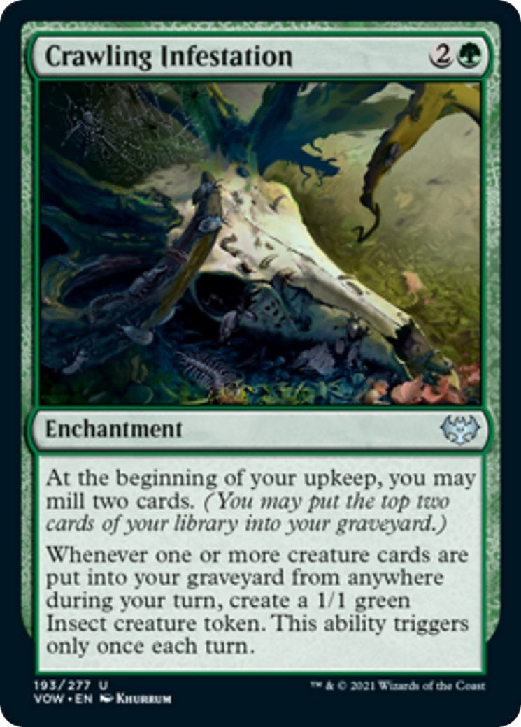 Image for Crawling Infestation (193) (VOW) - Magic: The Gathering