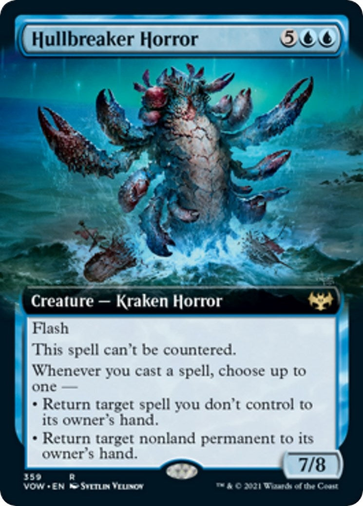 Image for Hullbreaker Horror (Extended Art) (359) (VOW) - Magic: The Gathering