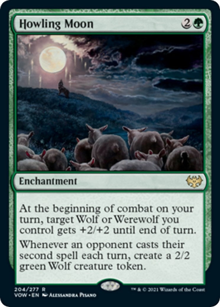 Image for Howling Moon (204) (VOW) - Magic: The Gathering