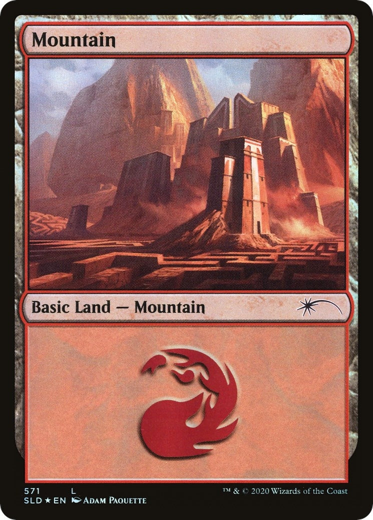 Image for Mountain (571) (571) (SLD) - Magic: The Gathering