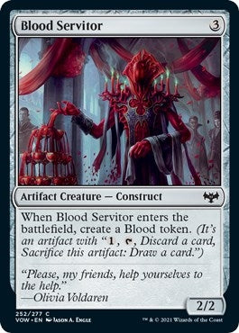 Image for Blood Servitor (252) (VOW) - Magic: The Gathering