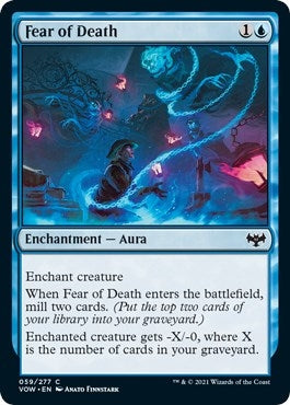 Image for Fear of Death (59) (VOW) - Magic: The Gathering