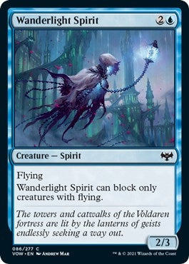 Image for Wanderlight Spirit (86) (VOW) - Magic: The Gathering