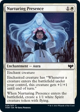 Image for Nurturing Presence (26) (VOW) - Magic: The Gathering