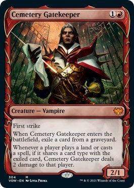 Image for Cemetery Gatekeeper (Showcase) (304) (VOW) - Magic: The Gathering