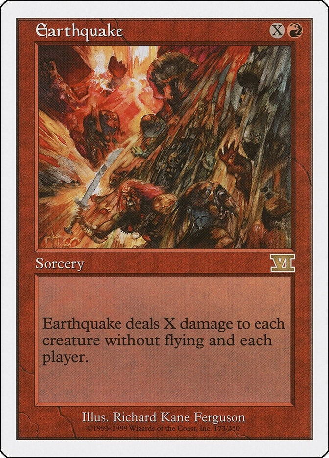 Image for Earthquake (173) (6ED) - Magic: The Gathering