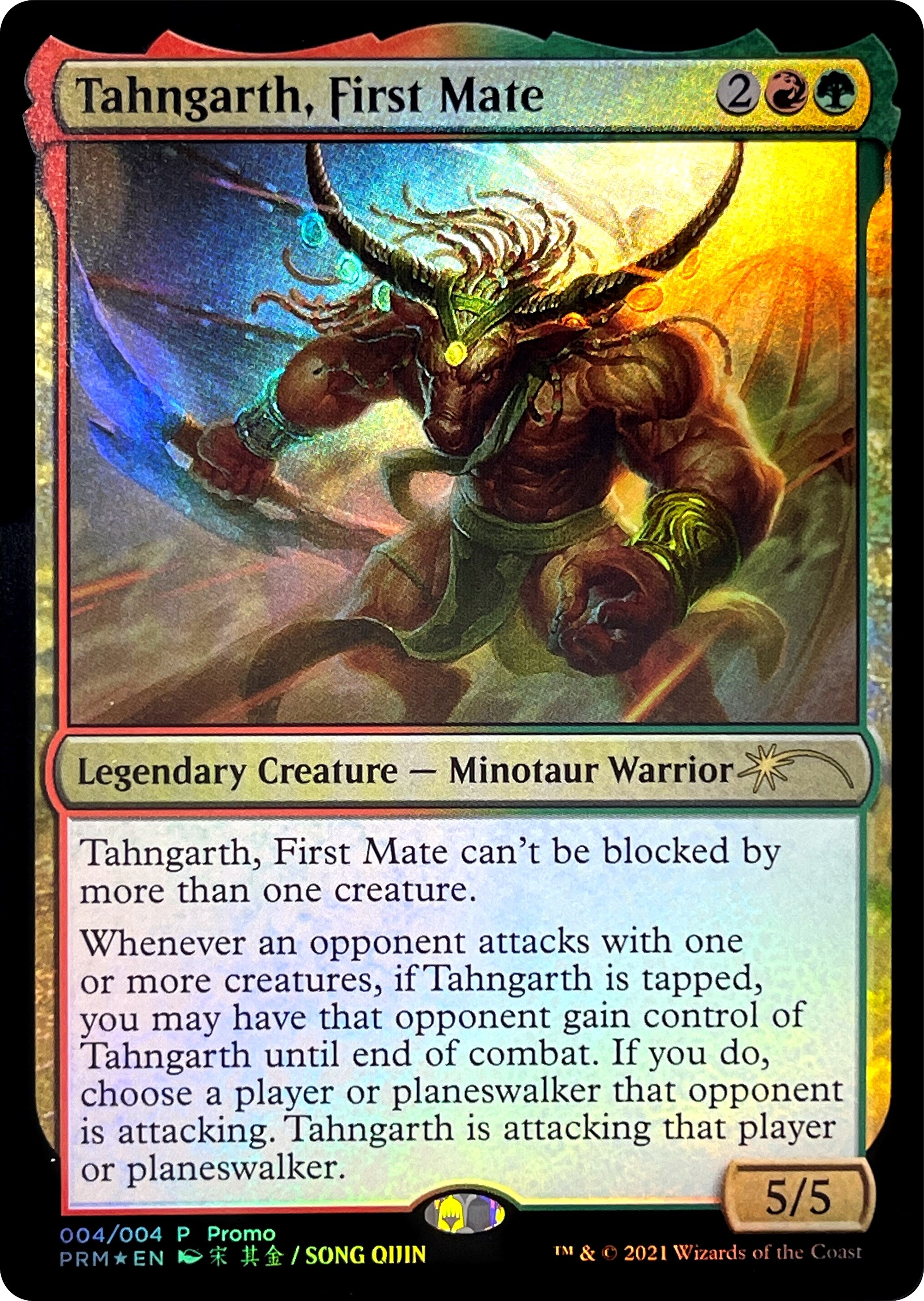 Image for Tahngarth, First Mate (4) (UMP) - Magic: The Gathering