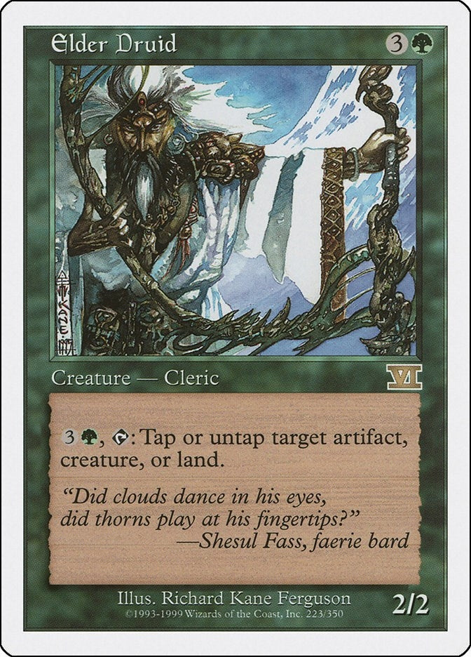 Image for Elder Druid (223) (6ED) - Magic: The Gathering
