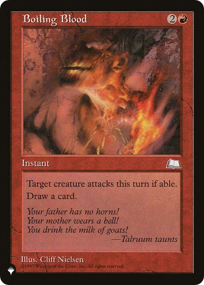 Boiling Blood (LIST)