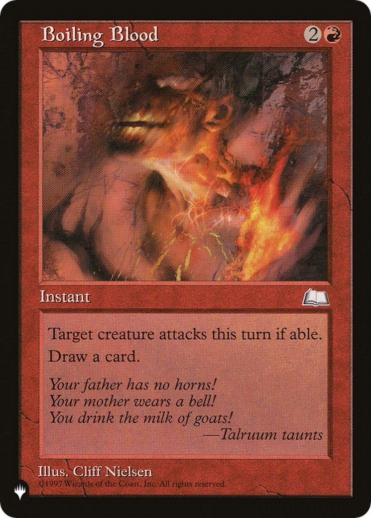 Boiling Blood (LIST)