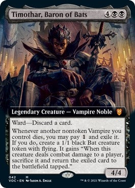 Timothar, Baron of Bats (Extended Art) (42) (VOC)