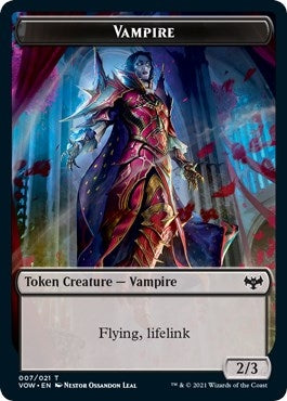 Image for Vampire Token (007) (7) (VOW) - Magic: The Gathering