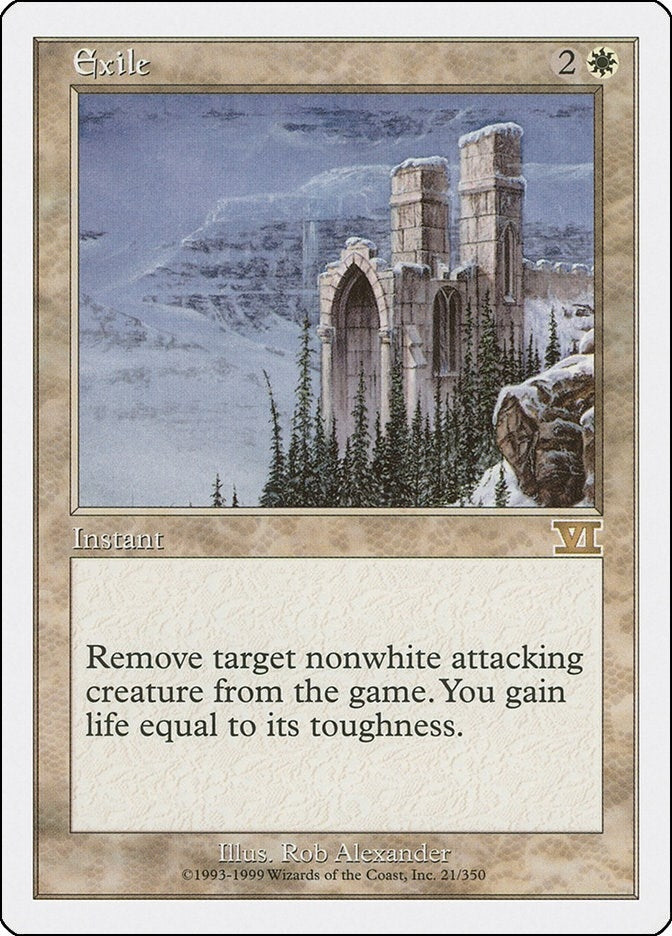 Image for Exile (21) (6ED) - Magic: The Gathering