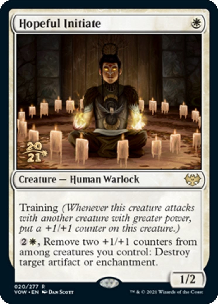 Image for Hopeful Initiate (20) (PRE) - Magic: The Gathering