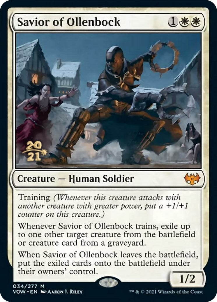 Image for Savior of Ollenbock (34) (PRE) - Magic: The Gathering