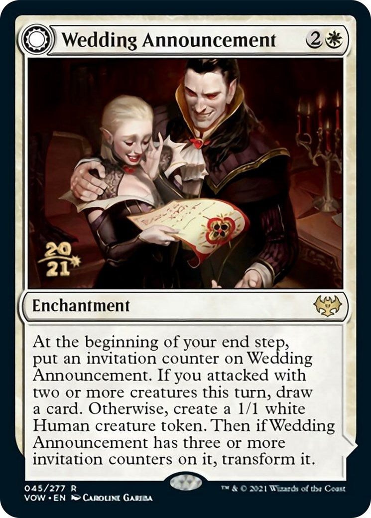 Image for Wedding Announcement (45) (PRE) - Magic: The Gathering