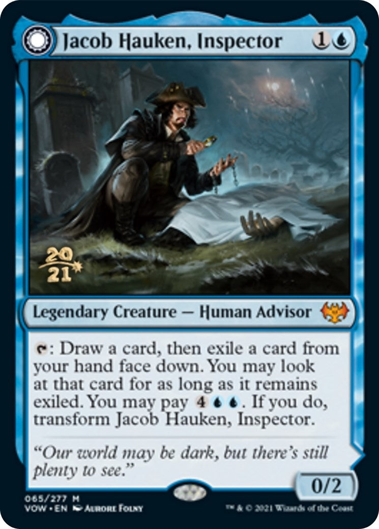 Image for Jacob Hauken, Inspector (65) (PRE) - Magic: The Gathering