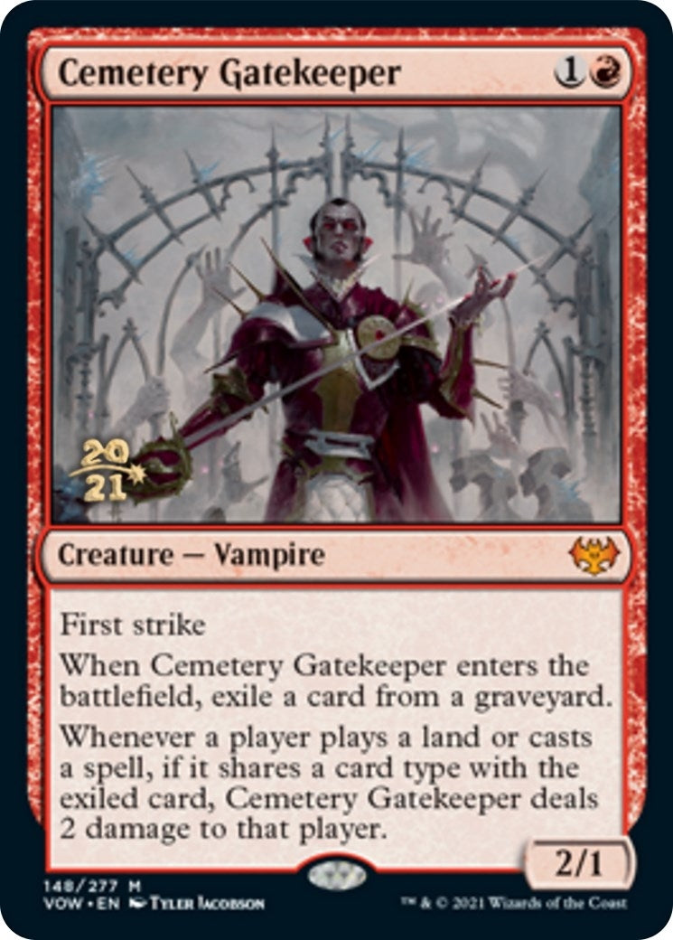 Image for Cemetery Gatekeeper (148) (PRE) - Magic: The Gathering