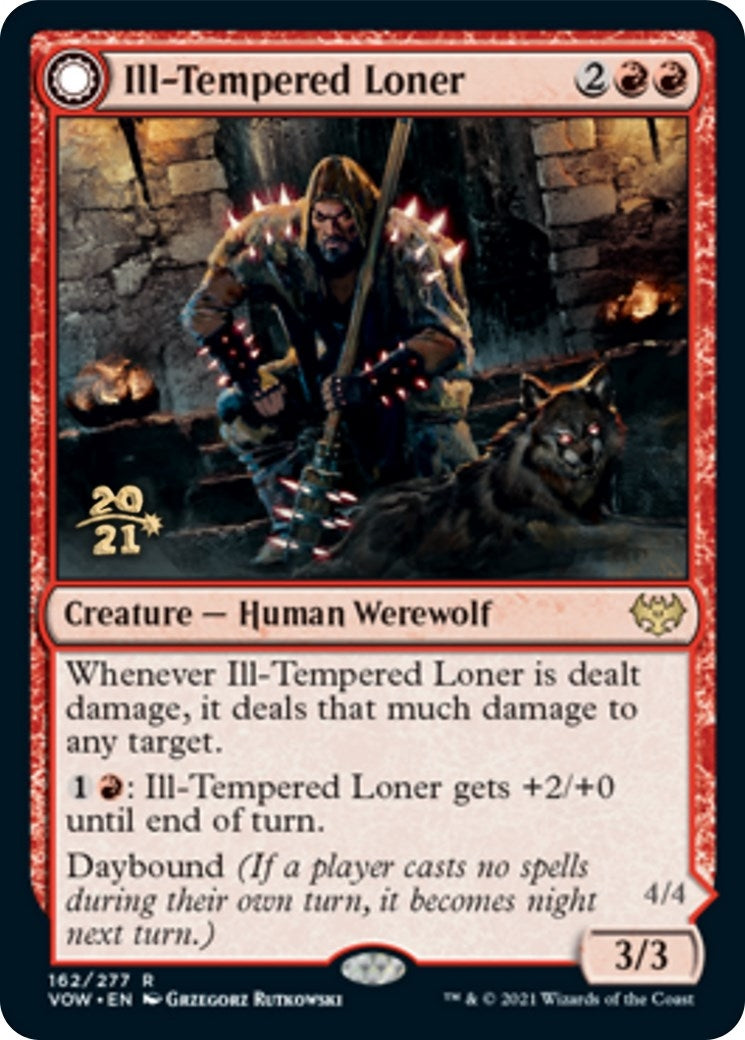 Image for Ill-Tempered Loner (162) (PRE) - Magic: The Gathering
