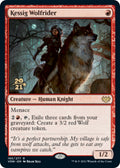 Image for Kessig Wolfrider (165) (PRE) - Magic: The Gathering