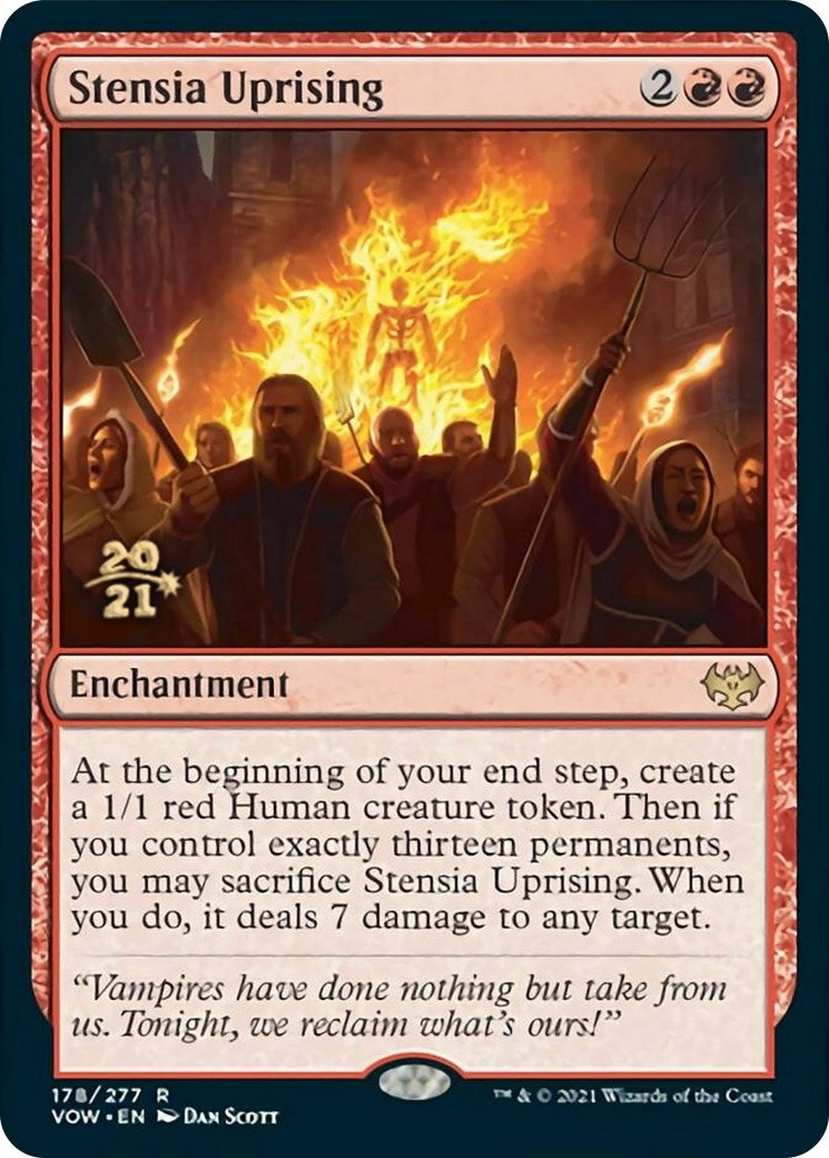 Image for Stensia Uprising (178) (PRE) - Magic: The Gathering