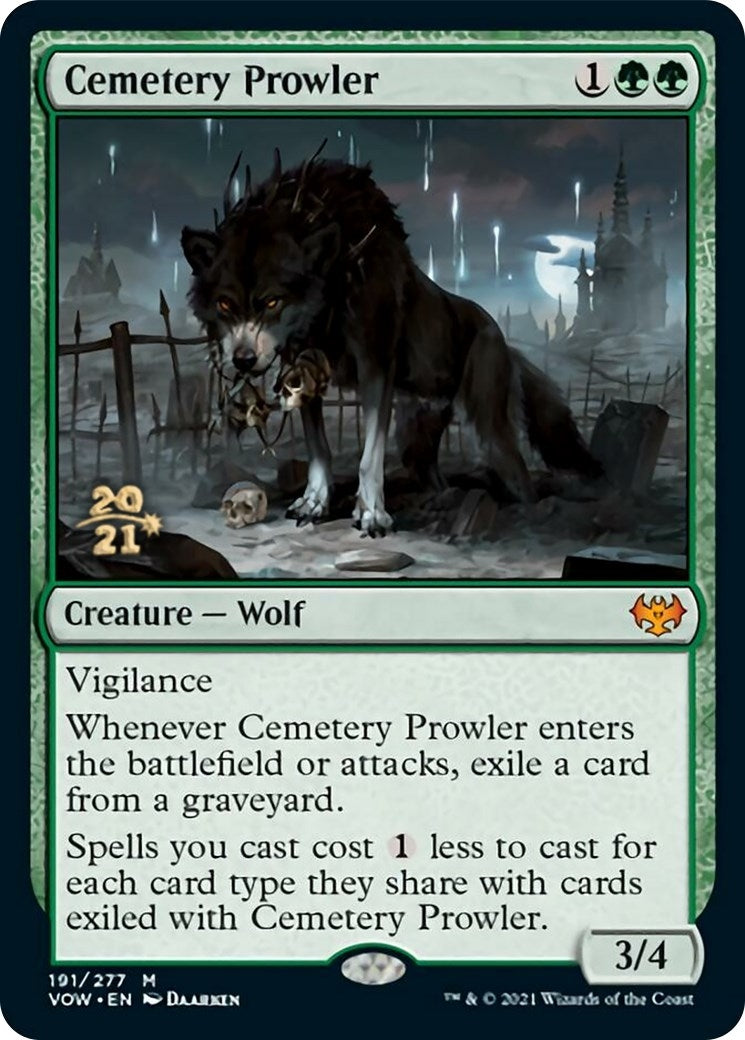 Image for Cemetery Prowler (191) (PRE) - Magic: The Gathering