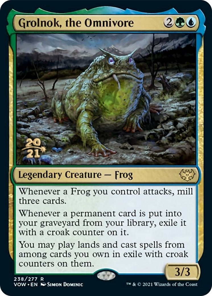 Image for Grolnok, the Omnivore (238) (PRE) - Magic: The Gathering