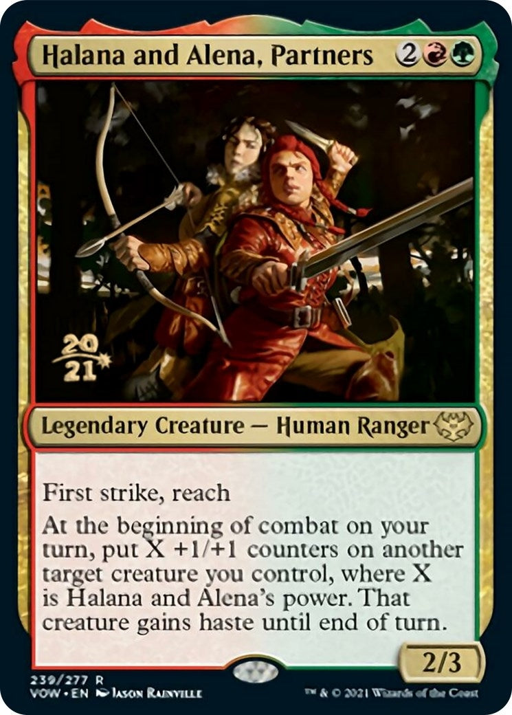 Image for Halana and Alena, Partners (239) (PRE) - Magic: The Gathering